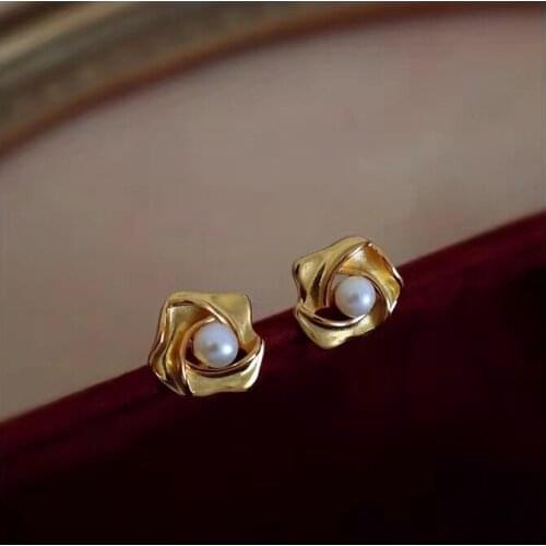 Hot Design 925 Sterling Silver Earrings Findings Base Mountings Jewelry Parts Accessories for Pearls Beads Agate Jade Crystal