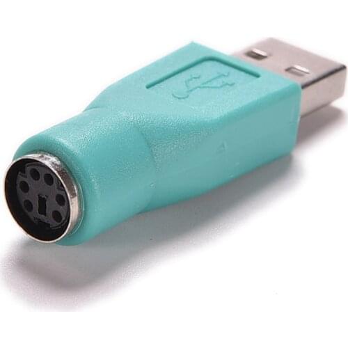 JETTING New USB 2.0 Male to for PS2 Female Converter Adapter for PS2 Computer PC Laptop Keyboard Mouse Cable Connector