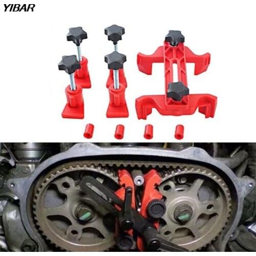 Universal Camshaft Dual Cam Clamp Alignment Timing Belt Gear Locking Tool Holder
