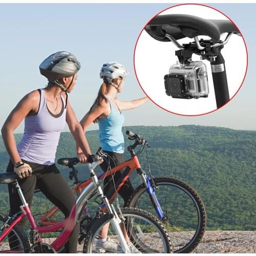 Road Bike Bike Saddle Camera Mount Aluminium Camera Bike Mount Digital Photography Videography for DJI OSMO