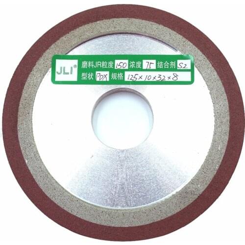 1 Piece High Quality Degree Diamond Wheel PDX125 Cutting Electroplated Saw Blade Grinding Wheel Disc Grain Fineness Rotary Tools