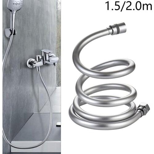1PCS High Pressure Pvc 1.5M / 2MThickening Anti-winding Soft Shower Sose Design For High Pressure
