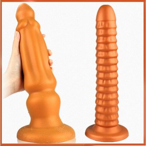 2020 long anal plug masturbating with suction cup big ass plug big vaginal anal stimulation dilator sex toy