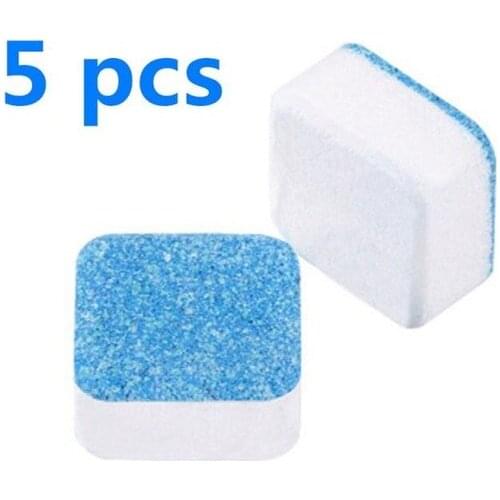 5pcs High Quality Washing Machine Cleaner with Strong Cleaning Power Deep Cleaning Tab Surface Tab Washer Machine Cleaner Tablet