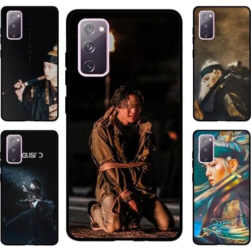 Agust D Suga For Samsung S20 FE S8 S9 S10 S10e S21 Case For Galaxy Note 20 Ultra Note 10 Plus Coque