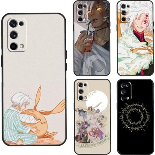 D Gray-Man Anime Case For Realme C3 C11 C15 GT Neo Q3 6 7 8 Pro Cover For OnePlus 8 Pro 8T Nord 9 Pro Shell