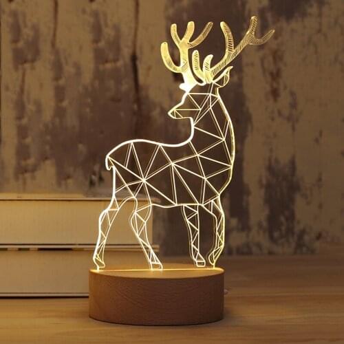 DIY Simple Modern Night Light Warm Small Table Lamp Bedroom Bedside Moon Lamp Creative Romantic Girl Room Decorative Lamp