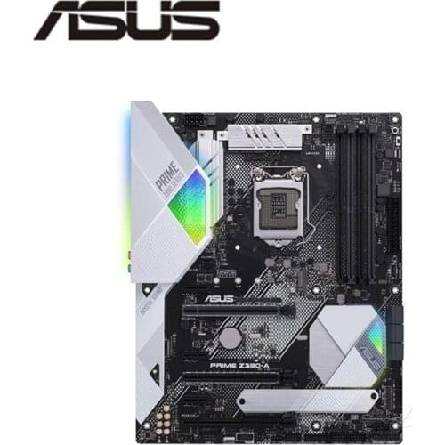 For Asus PRIME Z390-A Original Used Desktop Intel Z390 Z390M DDR4 Motherboard LGA 1151 i7/i5/i3 USB3.0 SATA3