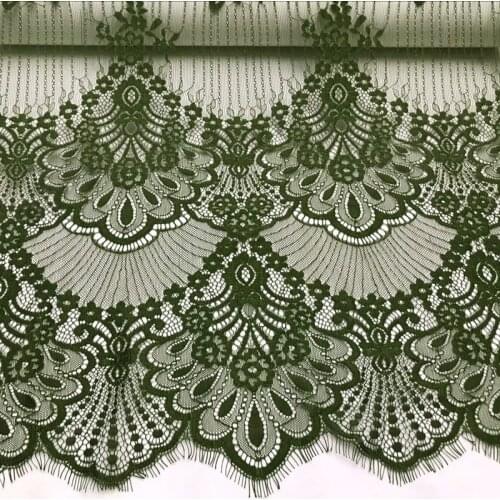 LASUI 1.5m*1.5m C0242 Elegant 7 colors soft For Decoration Crafts Sewing French lace good-looking flower eyelash lace fabric
