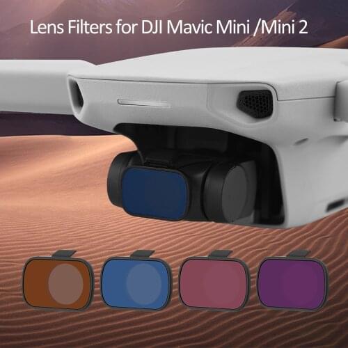 Camera Filter Lens for DJI Mavic Mini/Mini 2 2 ND4 ND8 ND16 ND32 Lens Filters Kit Protection Anti-oil Anti-scratch Accessory