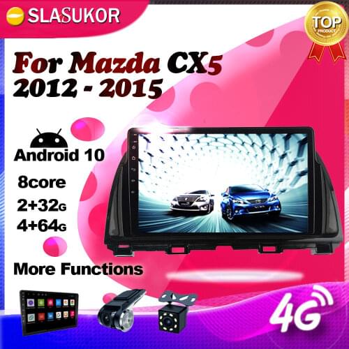 Android 10 Multimedia Car Video Player For Mazda CX5 CX-5 CX 5 2012 - 2015 Auto Radio GPS stereo DVD DSP Head Unit keine 2din