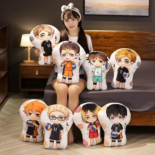 New Arrive 30cm Haikyuu Plush Toy Hinata Shoyo Kageyama Tobio Oikawa Tooru Kozume Kenma Soft Stuffed Pillow Dolls Kids Baby Gift