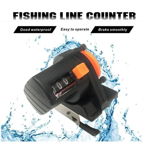 Topline Fishing Tackle Fishing Line Gauge 0-999M Portable Counter Fishing Line Counter Fishing Equipment