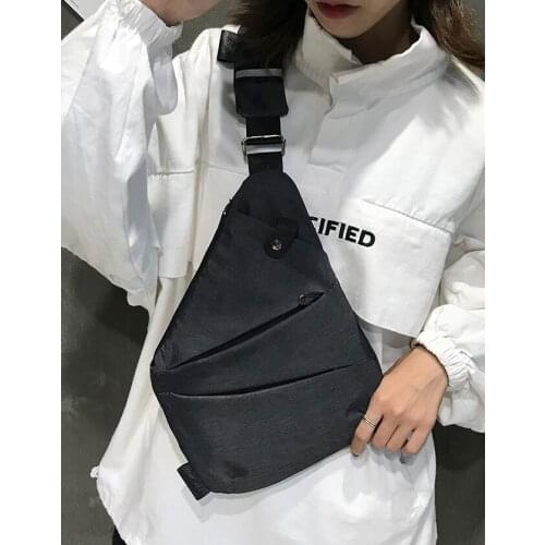 Men Women Travel Business Fino Bag Burglarproof Shoulder Bag Holster Anti Theft Security Strap Digital Storage Chest Bags