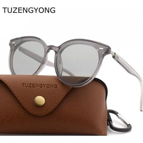 Женские солнцезащитные  круглые очки TUZENGYONG China At AliExpress