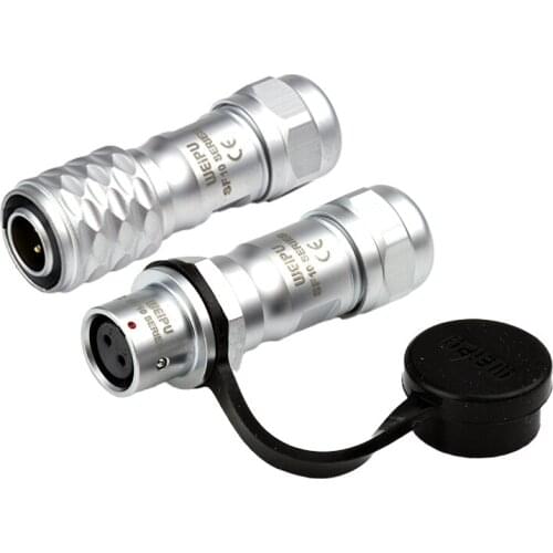 WEIPU SF1010+SF1011 10mm 2Pin 3Pin 4Pin 5Pin Waterproof Welding Wire Cable Electrical Connectors Solering Industrial Plug Socket