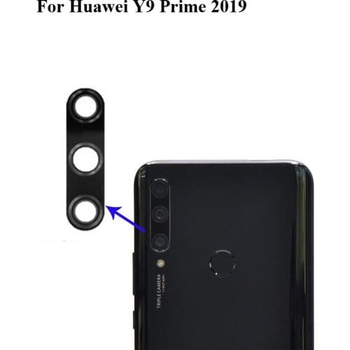 High quality For Huawei Y9 Prime 2019 Back Rear Camera Glass Lens test good Replacement Parts For Huawei 9 Prime 2019
