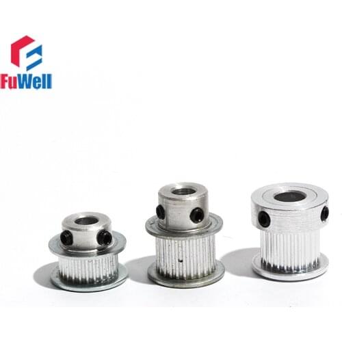 Timing Pulley 2GT-24T 7/11/16mm Belt Width Toothed Gear Wheel 4/5/6/6.35/7/8mm Bore GT2 24Teeth Transmission Belt Pulley