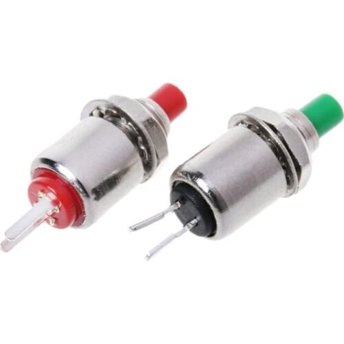 10pcs DS-402 5mm Mini Push Button Switch Spring Return Micro Switches 0.5A 125V