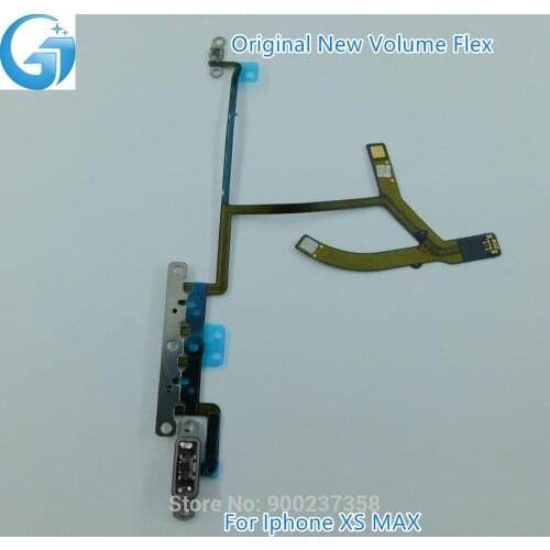 100%Original New Volume Flex Cable with Metal For iPhone XS MAX Free Shipping