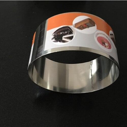 4 Inches 304 Stainless Steel dia10.2cm* 5cm Round Circle Mooncake Chocolate Fondant Cake Cheese Mold Mousse Ring Mould Cutter