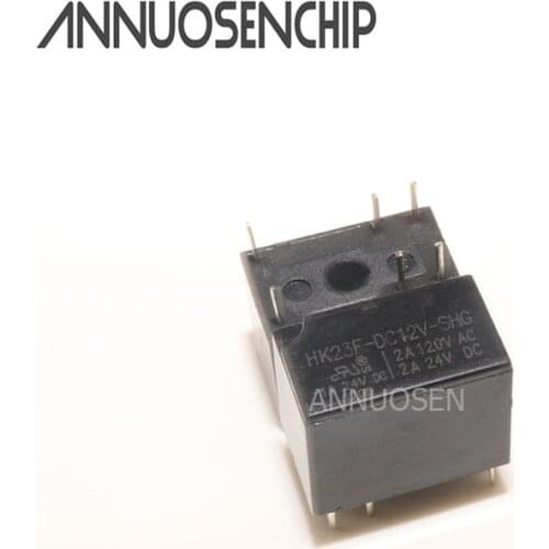 5PCS/LOT Relay HK23F-DC5V-SHG HK23F-DC12V-SHG HK23F-DC24V-SHG HK23F 5V 12V 24V