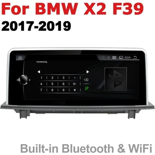 Car Radio 2 din GPS Android Navigation For BMW X2 F39 2017~2019 EVO AUX Stereo multimedia touch screen original style