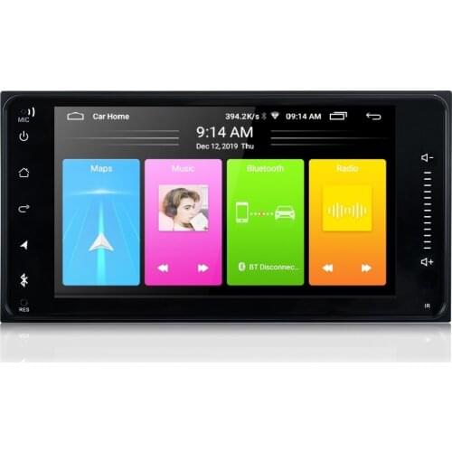 7 Inch 2 din Android 9 Radio GPS Car Multimedia Player 2Din Universal for Toyota VIOS CAMRY COROLLA RAV4