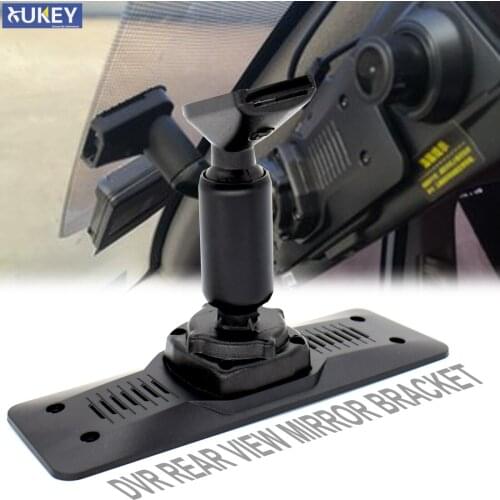 Car Interior Rear View Mirror DVR Driving Recorder Bracket GPS Video Recording Back Plate Panel Instead Of Strap Rearview Holder
