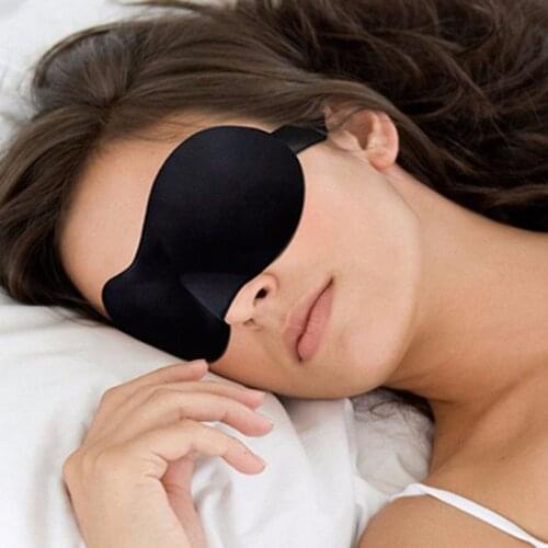 Black 3D Blindfold Sexy Eye Sleep Mask Sex Toys, BDSM Bondage Restraints Erotic Mask For Couples, Cosplay Costume Accessories