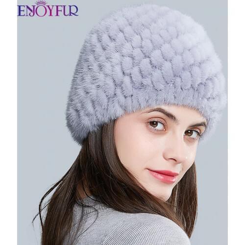 ENJOYFUR Women's Winter Hats