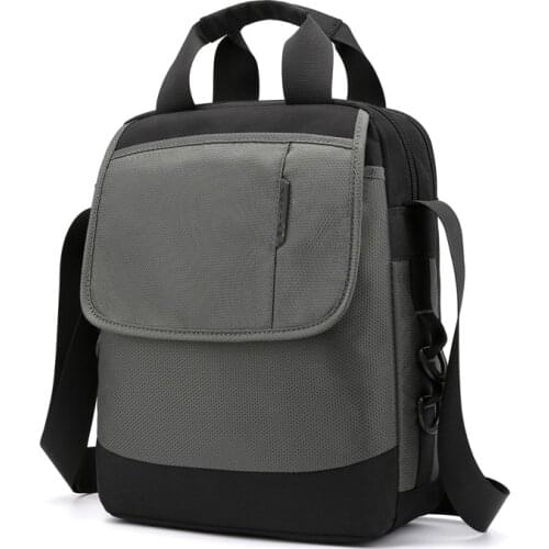 AOTIAN Mens Shoulder Bag Business boys Crossbody Bag 12" Ipad Nylon man Messenger Bag High Quality Light male Purse Handbags