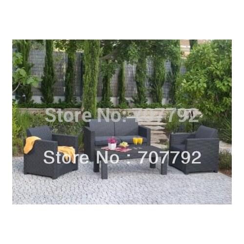 NEW!4-Piece Limousine Set with 2 Chairs and love seat