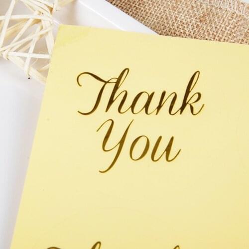 60 Pcs/lot Vintage Thank you Heart Round Kraft paper Seal sticker For handmade products baking products sealing sticker Label