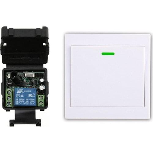 New digital Remote Control Switch DC12V Receiver Wall Transmitter Wireless Power Switch 315MHZ Radio Controlled Switch Relay