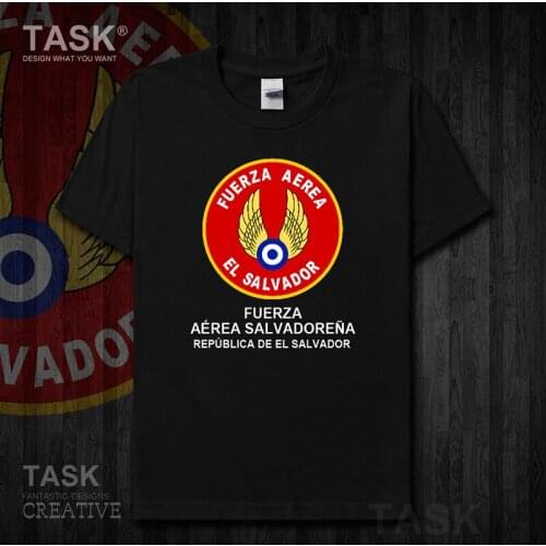 Air Force El Salvador Salvadoran SLV clothes Short sleeve t-shirt new Tops t shirt sports country Army Tactical Military 01