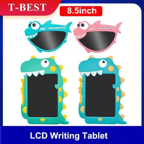 8.5inch LCD Writing Tablet Drawing Pad Colorful Handwriting Board with Stylus Lock Button for Toddler Kids
