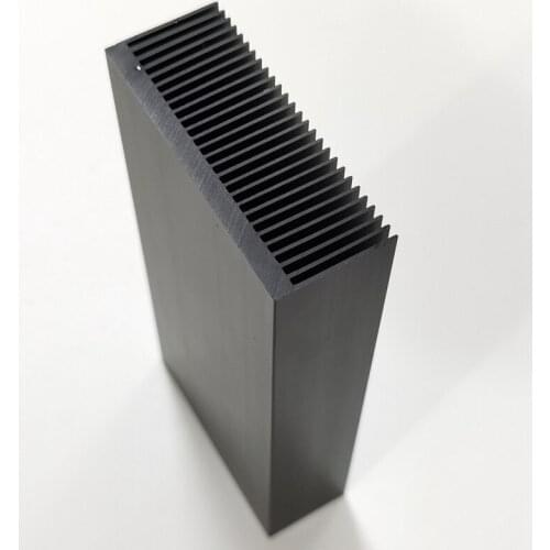 Durable Silver Aluminium Radiating Fin Cooling Heatsink 80X27X150MM for LED Power Transistor Electrical Radiator Chip