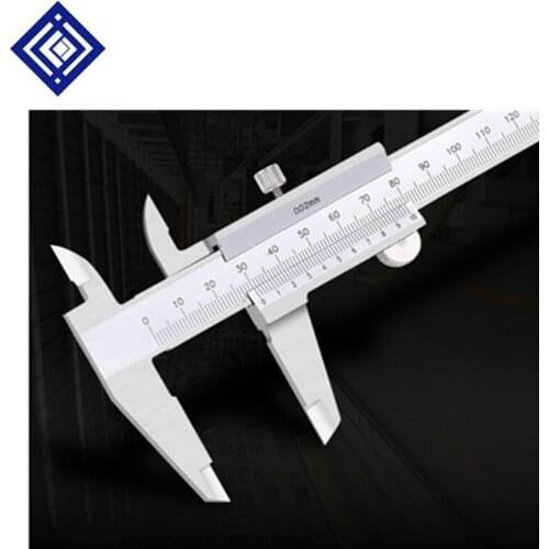 High quality high precision vernier caliper stainless steel 0-150-200mm with depth rod