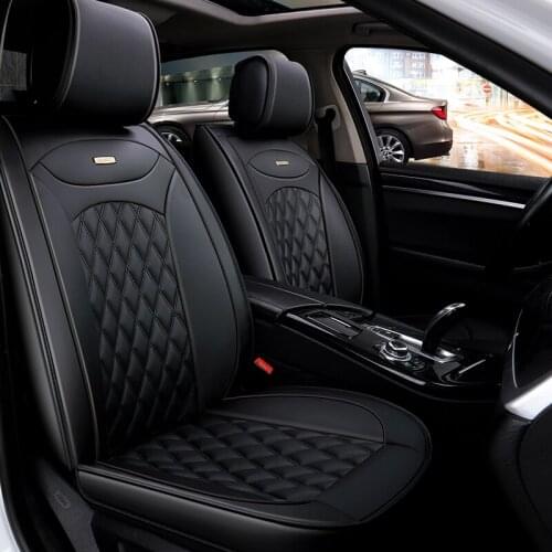 Universal car seat covers leather For auto Skoda Octavia 2 a7 a5 Fabia Superb Rapid Yeti super car accessories car-styling