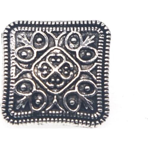 10pcs/lot 13mm Metal new fashion decorative buttons high quality Flower buttons for men shirt suit overcot sewing accessories