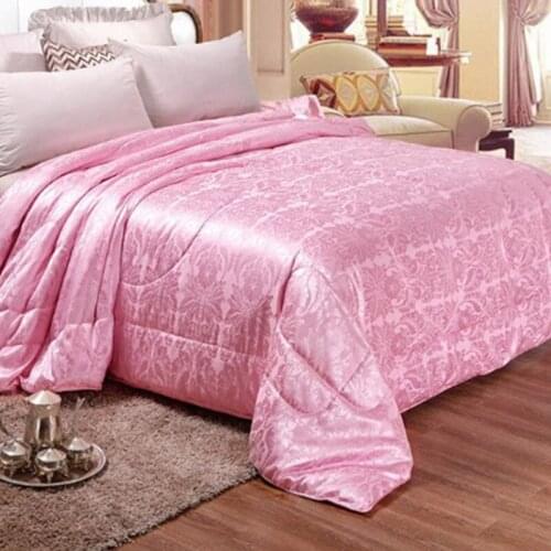 100% Luxury Chinese Silk Quilt Mulberry Comforter Duvet Quilt Blanket Winter Summer Pure Silk Blanket Duvet/blanket Filler