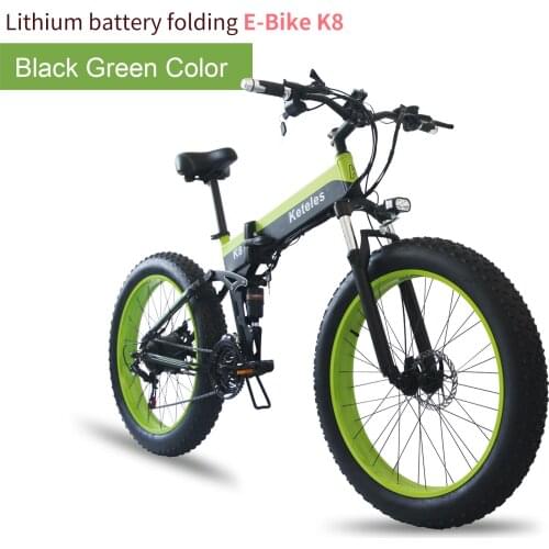 26inch Electric Bike 800W New Super Level Snow Bike Electric Bike Folding Ebike 48V15Ah Electric Bicycle 4.0 Fat Tire e bike