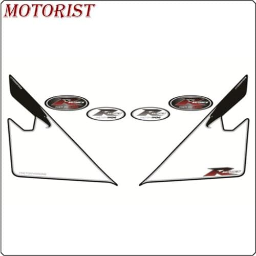 MOTORIST Front Fairing Motor Number Board 3D Gel Protector for YAMAHA R1 2002-2003