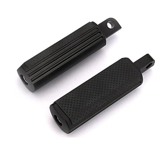 Chromed Deep edge cut footpegs shifter pegs for harley sportster xl 883 iron 1200 dyna softail models