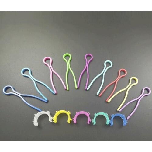 Thread Bobbin Holders Clips Bobbin Clamps Holders Silicone Non-slip Clip for 50 Pieces