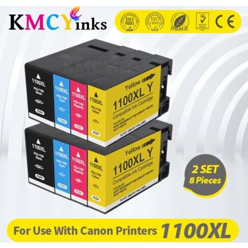 KMCYinks PGI-1100 pgi1100 1100XL Compatible ink Cartridge For Canon MAXIFY MB2010 MB2110 MB2710 inkjet printer