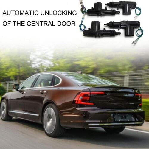 M603-8118 Power Door Lock Actuator 12V Car Locking System Alarm Voertuig Entry System Actuator 4 Door Central Door Locking Kit