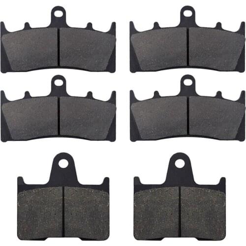 Motorcycle Front + Rear Brake Pads Disks for Suzuki GSXR 1000 (K1/K2) (01-02) GSXR1000 LT188-188-254