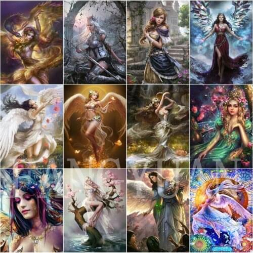 Full Square Round Diamond Mosaic Painting Anime Geme Character Cross Stitch Rhinestone Embroidery Home Decoration Wall Art